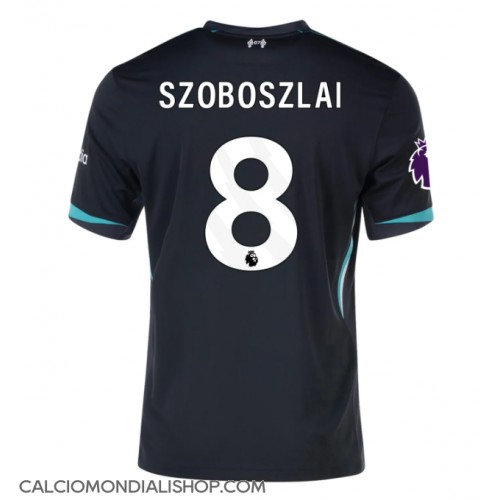 Maglie da calcio Liverpool Dominik Szoboszlai #8 Seconda Maglia 2024-25 Manica Corta